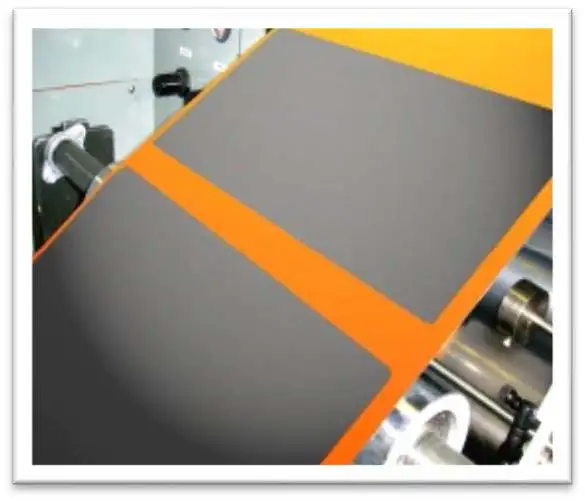 FIGURE 4. Pattern coating 