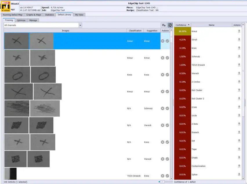 FIGURE 5. Defect library creation workbench